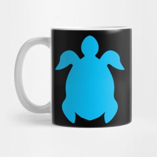 flat Sea turtle design Mug